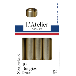 10 bougies droites...