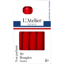 10 bougies droites...