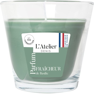 Bougies Fraicheur de Basilic/Notes aromatiques